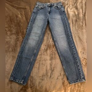 BDG Mom Classic Blue Straight Jeans